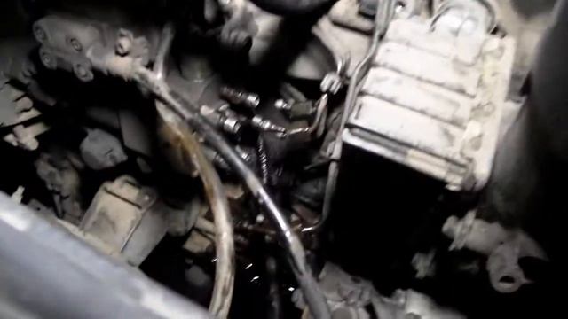 MB 612 -демонтаж ТНВД. смотреть онлайн