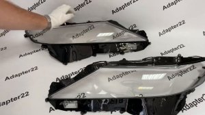 Новые Стёкла фар Toyota Camry 70 2018, 2019, 2020, 2021, 2022, 2023. Качество. Для фары Full LED