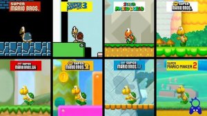 Super Mario Bros | 2D Graphics Evolution | HD Models | 1983 - 2019