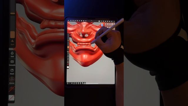 Nomad Sculpt on M2 IPad Pro #onimask