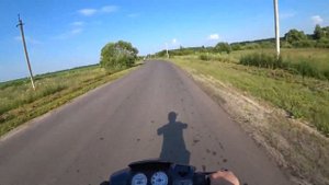 Замеряю максималку на скутере STELS SKIF. 90 км/ч не предел)