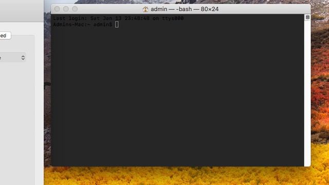 How to change the Terminal background color on Mac OS X - Tutorial смотреть онлайн