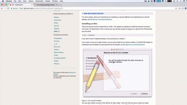 Install git смотреть онлайн