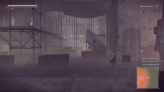 NieR Automata: Gameplay Walkthrough: Part 26 - So Shi & Boku Shi Boss Fights - Route A смотреть онлайн