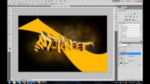 Photoshop cs5 / Cinema 4d - Graffiti speed art #6 // Mutineer