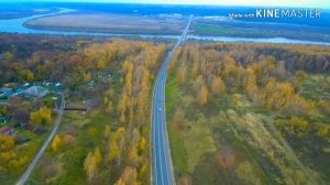 Старый мост в Кашире через р. Ока.