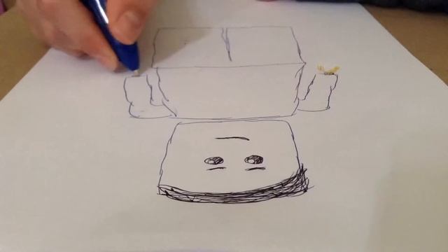 How to draw a Lego man tutorial смотреть онлайн