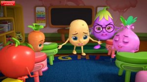 Aloo Kachaloo Late To School Ep 01 | Hindi Rhymes and Kids Shows | Infobells