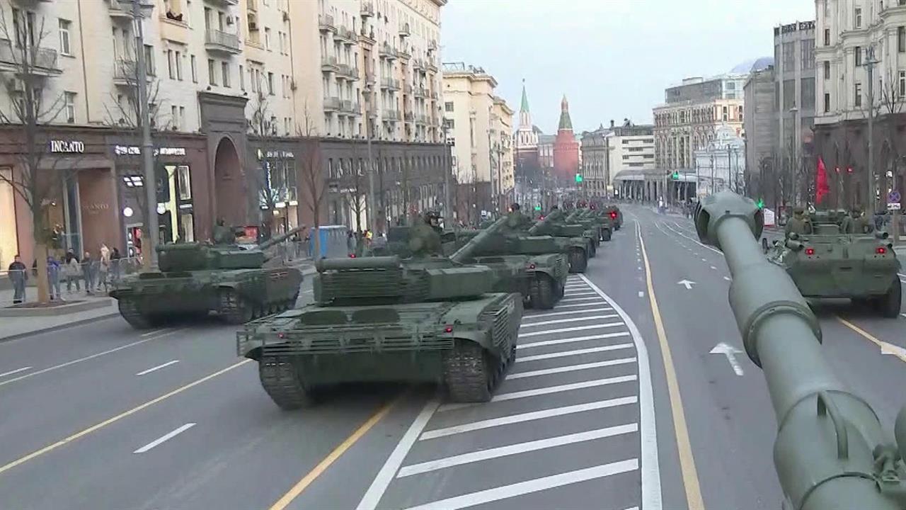 В Москве будут перекрыты некоторые улицы из-за репетиции парада Победы
