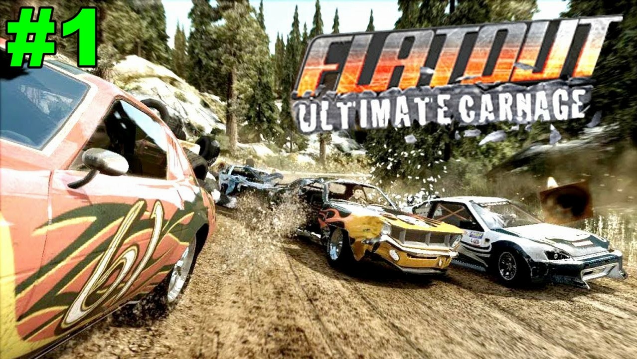 ?FlatOut: Ultimate Carnage(Режим Carnage). #1