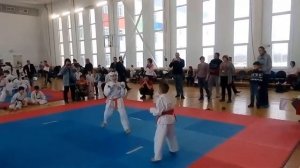 Кумитэ шотокан каратэ Кубок Калужской губернии 2017. Мальчики 8 лет.