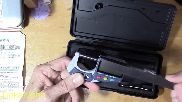 Banggood Product Review:  0-25mm Electronic Digital Micrometer Item #941638