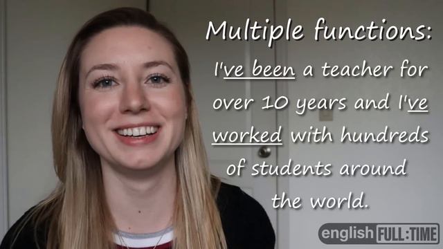 PRESENT PERFECT TENSE | Complete English Grammar Review смотреть онлайн