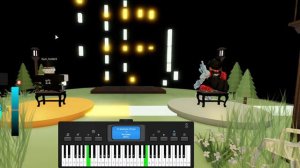 AMAZING FADED DUET ON A ROBLOX PIANO