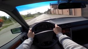 MERCEDES W124 ТЕСТ ДРАЙВ