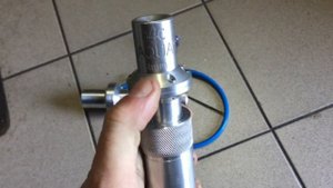 Микросопло с подмесом воды для пескоструйного аппарата.