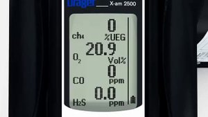 Газоанализатор Dräger X-AM 2500 - Функциональная проверка и техническое обслуживание