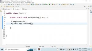 java class 12 || what is flow of code part 2 || how to call another class method