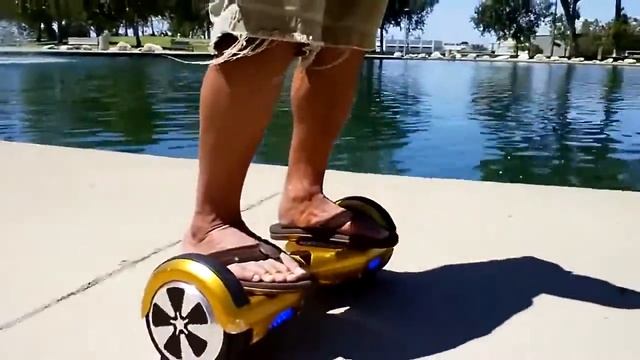 Gyro Scooter in the Park