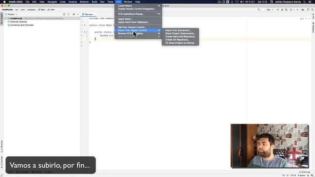 Subir proyectos a GitHub con JetBrains (IntelliJ) - @adriantxupisi смотреть онлайн
