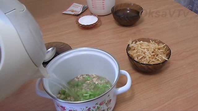 Летний молочный холодный суп из пяти злаков. Готовим с Оксаной Валерьевной. смотреть онлайн