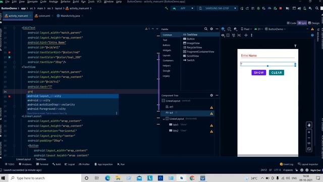 Button & Image Button in Android II Android Studio Tutorial - #10 смотреть онлайн