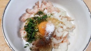 Куриные рубленые котлеты растрепки