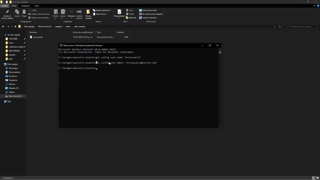 Tips Git-GitHub | Cambiar username y email por repositorio смотреть онлайн