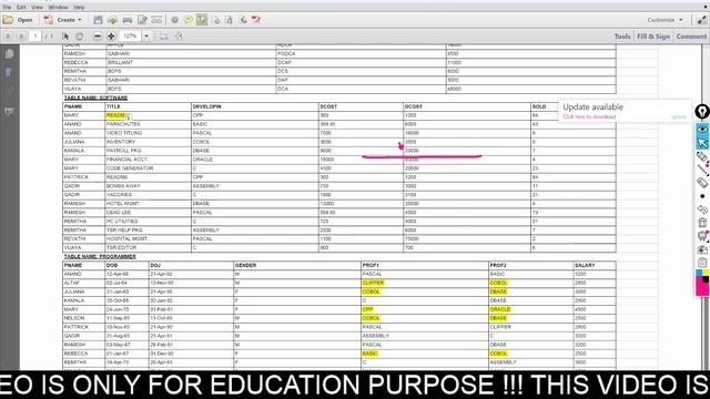ASSIGNMENT 3 PART - 1: Live Group Discussion on SQL Server Assignment on JOINS  - 23/05/2023