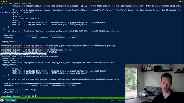 RHOSP13 (Queens) Deployment Troubleshooting смотреть онлайн