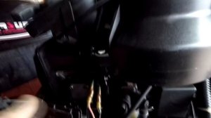 Установка реле для зарядки аккумулятора эхолота на лодочный мотор Parsun 15 TBML.