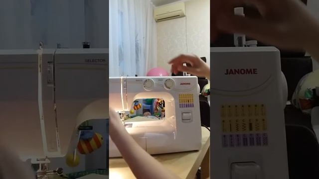 Мои ошибки в работе с машинкой janome 1143 смотреть онлайн