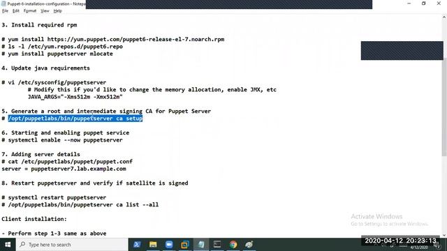 [Hindi] Puppet class Puppet master client setup смотреть онлайн