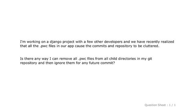 Django : Remove and ignore all files that have an extension from a git repository смотреть онлайн