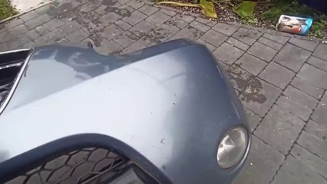 Бампер передний Hyundai Santa Fe II 2006-2010г.в. под покраску Хюндай Сантафе смотреть онлайн