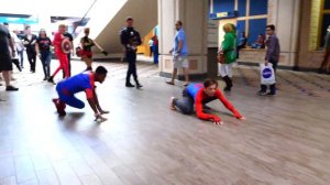 Spider-Man: Peter Parker & Miles Morales VS Venom!! Mortal Kombat Styled Fight | Real Life Marvel