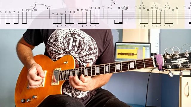 Parkway Drive - Sleepwalker (Guitar cover/ Free Tabs) Розбір пісні смотреть онлайн