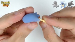 Pokémon Figures Making - Squirtle line!!(Wartortle, Blastoise) | Clay Art