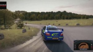 Subaru Impreza WRC - Rallye Deutschland Germany (DiRT Rally)