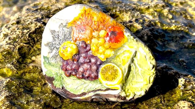 Рисунки на камушках смотреть онлайн