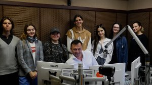 Студенты факультета в гостях у радиостанций ENERGY и Romantika