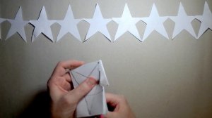 Как сделать ГИРЛЯНДУ С ЗВЕЗДОЧЕК из бумаги А4 своими руками?