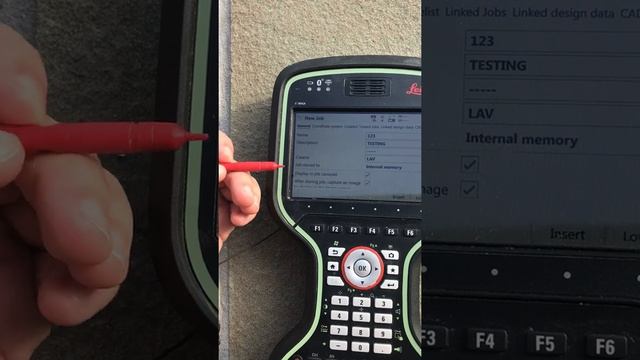 #1 - Setting up new project/job on Leica controller смотреть онлайн
