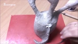 Горыныч. Папье-маше. Бумажная масса / Gorynych. Papier mache. Paper pulp