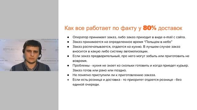 Вебинар 4 IT система бизнеса доставки еды. pbd2veb4 смотреть онлайн