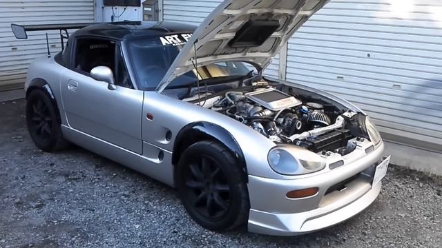 SUZUKI Cappuccino 13BT rotary Engine Swap 380ps ART ENGINE