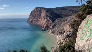 КРЫМ. ОТДЫХАЕМ ДИКАРЕМ пляж ВАСИЛИ в БАЛАКЛАВЕ часть 2