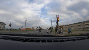 По улицам города Слоним. Гродненская область. Республика Беларусь.