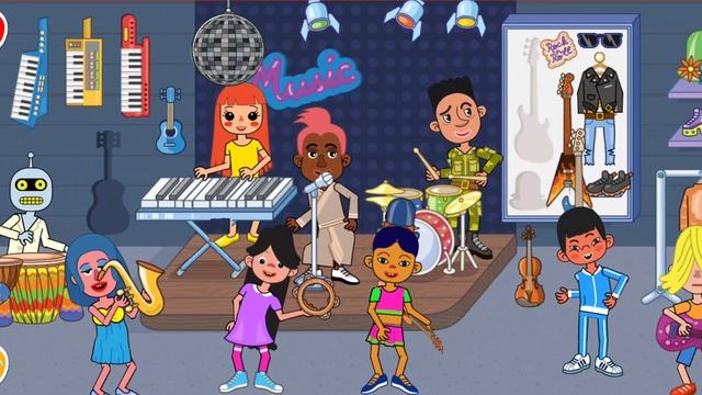 Pepi Super Stores Music Store Gameplay Walkthroug смотреть онлайн