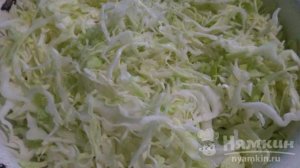 Вкусный салат из свежей капусты с уксусом